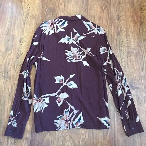 All Saints silk Button up - Picture 5 of 5